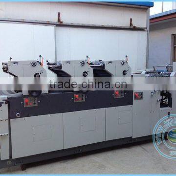 Digital Control Industrial 3 Color Offset Printing Machine for Sale photo-3