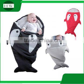 Christmas Gift Wholesale Soft Cotton Baby Kids Children Adults Shark Tail Blanket Sleeping Bag photo-4