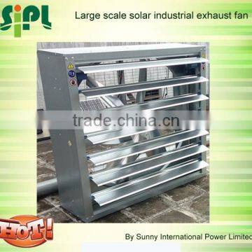 Vent tool New type 300W 36V solar panel negative pressure cross flow ventilation Industrial wall Fan with brush motor