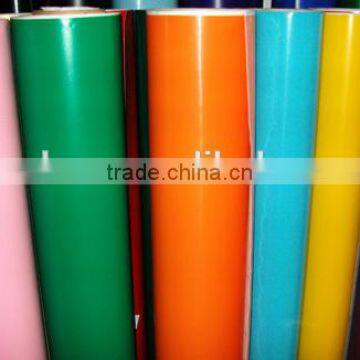 matte cutting vinyl, glossy color cutting self adhesive vinyl