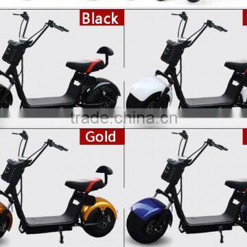 Leadway 60v 800w Harley Electric Scooter E-scooter Citycoco With Handle Bar(L16-08a) photo-6
