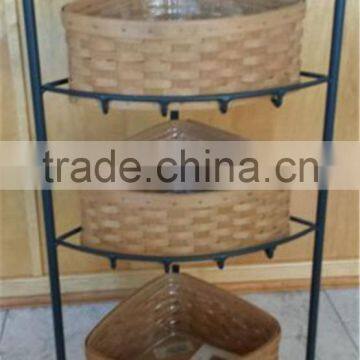Flexible Floor Standing Good Looking Flower Basket Stand photo-4