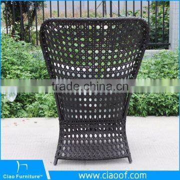 Modern Aluminum High Back Garden Furniture Special Weaving Leisure Chair photo-4