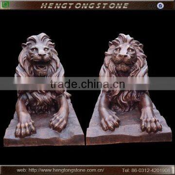 Outdoor Decoration Bronze Lion Statues photo-4