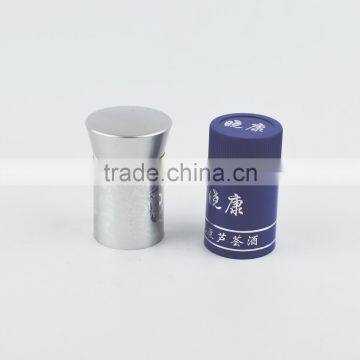 Factory price wholesale custom aluminium caps for wine glass bottles