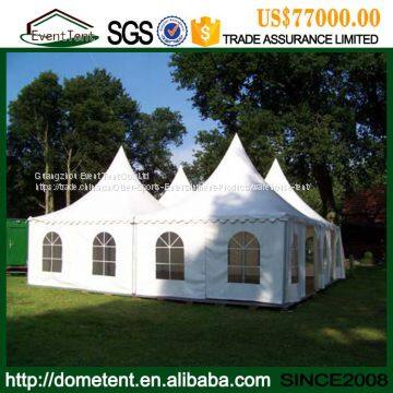 8 x 8 Meter Outdoor Luxury Big Clear Span Aluminum Hotel Tent For Sale