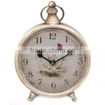 Classic Metal Table Clock