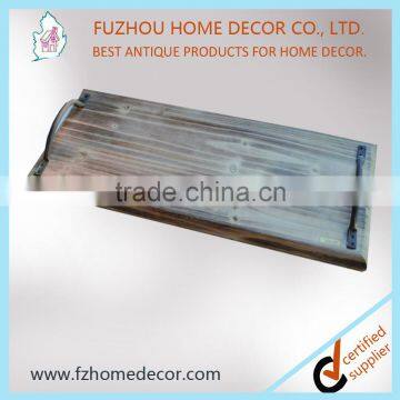 2016 new style wooden tray in old wood color with handlers