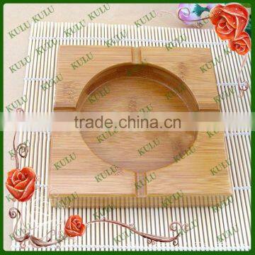 eco-friendly modern nature wood ashtray for sale