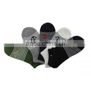 Wholesale Korea Stripe Slipper Man Loafer Socks photo-5