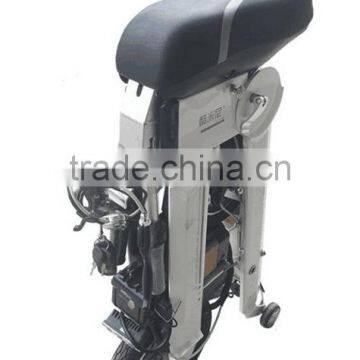 2017 Newest Light Riding Fold Electric Bicycle, Mini Adult Shock Absorb Electro Bike 250W Motorbike For Sale photo-5