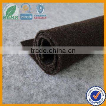 Best-selling needle-punched felt carpet brown polyester felt