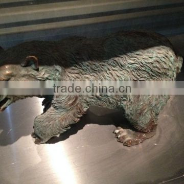 Casting Brass Bronze Bear Statue Sculpture