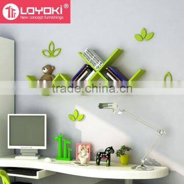 Set of 2 DIY Home Wall Decoration Furniture Wall Mounted Shelf Living Room Wall Flotating Shelving photo-3