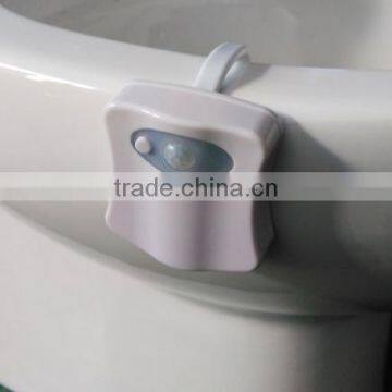 Automatic Luminous LED Light Toilet Seat Sensor / Glowing Bathroom Decorative Toilet Lightbowl photo-6