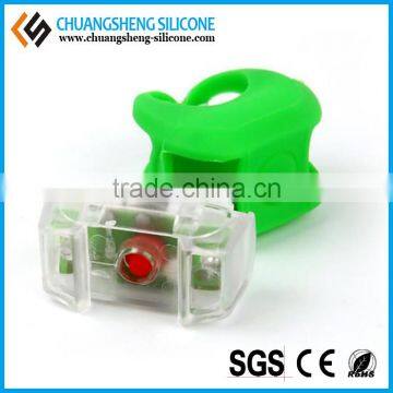 Eco-friendly Silicone Bicycle Light, Battery Light, LED Shinning Light photo-2