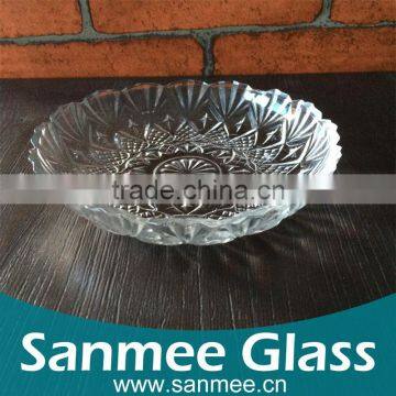 Manufacturer Diamond Cheap Glass Melon Seeds Plates