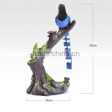Blue Sparrow Backflow Burner Creative Resin Incense Burner photo-6