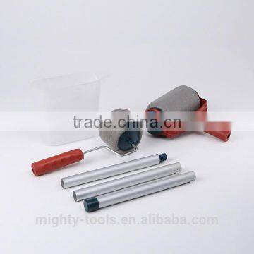 New Come Fabric Plastic Handle Paint Roller Brush Set photo-4