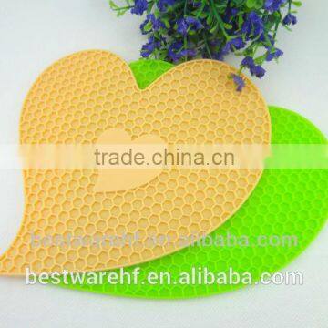FDA Hight Quality Heart Shape Silicone Mats photo-3