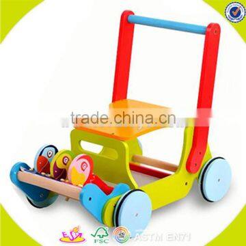 Wholesale Baby Wooden Toy Walker Cheap Kids Wooden Toy Walker Outdoor Children Wooden Toy Walker W16E021