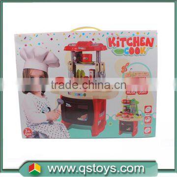 Fashion Kitchen Set Diy Cooking Children Supermarket Shopping Kitchen Toys photo-2