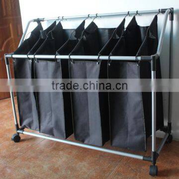 FACTORY SALE!!! Hotel and Home Usage Triple Laundry Sorter Without Ironing Board/4lift-off Fableable Landry Sorter Good Quality