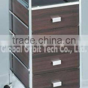 Home Furniture Rolling Plastic Storage Trolley, Mobile P.P Drawer Cart photo-3