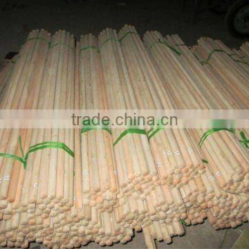 Natural Eucalyptus Wood Broom Stick photo-3