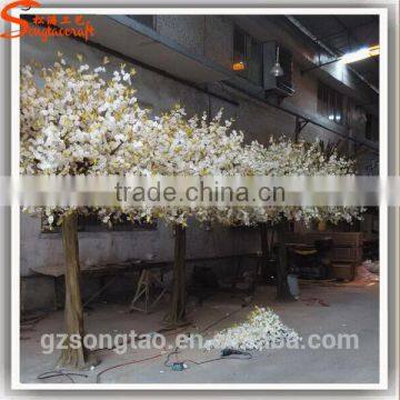 Artificial Cherry Blossom Branch Tree, Fake Pink Cherry Blossom Trees, Cheap White Cherry Tree for Weddings photo-4