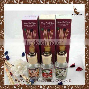 2015 Natural Home Air Freshener Round Shape Glass Reed Diffuser Bottle Reed Diffusers Wholesale photo-3