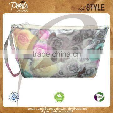 Customized Printing Canvas Zip Make up or Gadget Storage Bag Pouch photo-3