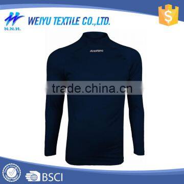 wholesale long sleeve fitness man running t shirt