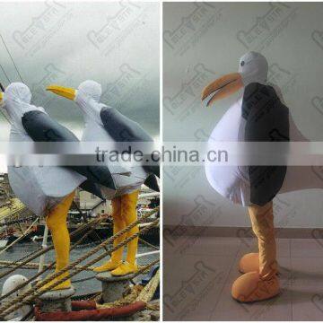 custom seagulls mascot costumes NO.3699