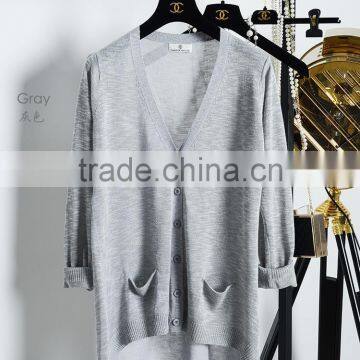 Wholesale OEM Computer Knitted Sweater Women,latest Design Ladies Sweater,pullover Wool Women Sweater photo-2