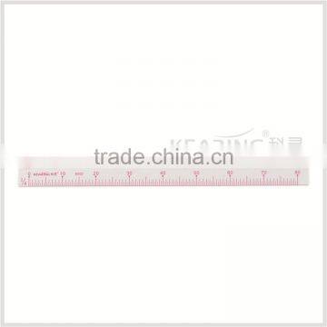 China Manufacture 1:4/1:5 Transplant Flexible Straight Plastic Sandwich Line Scale Ruler for Engineering Design#8502 photo-2