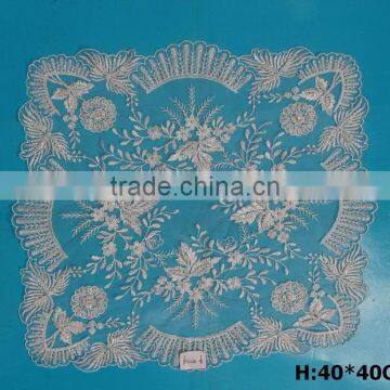 Made in China hand embroidery designs table cloth