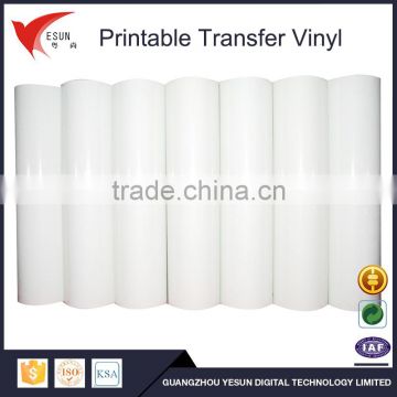 0.5M*25M roll vinyl heat transfer printed htv vinyl for bag/cap/cloth