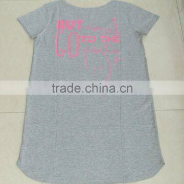 Extra Long Tops for Women, Ladies Long Sleeping T-shirts photo-4