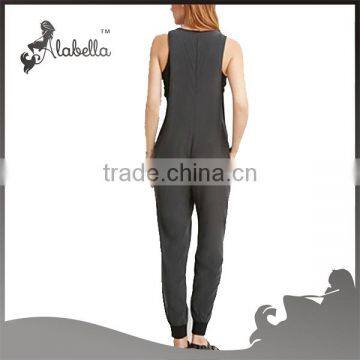 Jumpsuit Women With Sleeveless Apperal and Long Pant photo-2