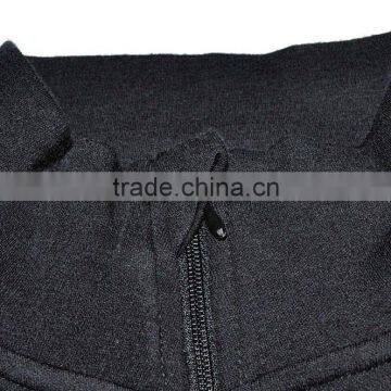 Custom 2016 New Brand 100% Pure Merino Wool Men's Mid Weight 1/4 Zip Outdoor Athletic Base Layer Sport Long Sleeve Clothes Shirt photo-4