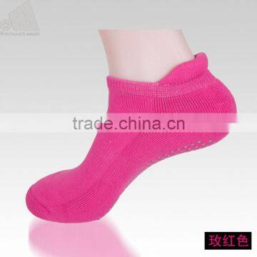 Organic Cotton Ankle Non Slip Trampoline Sock photo-4