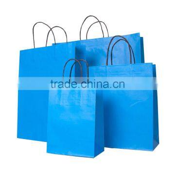 Craft Paper Bags With Solid 100% Color Printed photo-2