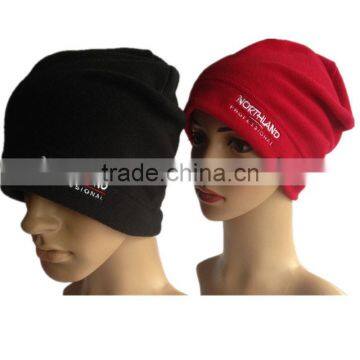 Factory Hot Sell New Winter Fashion Mens and Womens Embroidery Logo Polar Fleece Hat photo-3