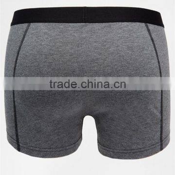 3 Pack Mens Cheap Boxer Briefs Trunks With Contrast Stitching photo-2