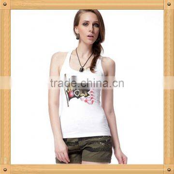 Newest wholesale manufacture design women's cotton tank top