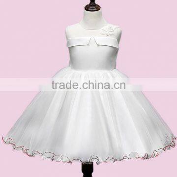 Lace Flower Girl Patterns Ruffle Embroidery Designs Princess Birthday Party Kids Dress Wedding Formal Dress photo-4