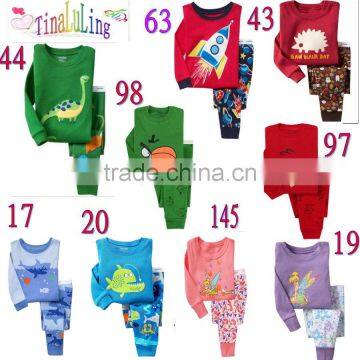 boys long sleeve cotton pajamas suits kids sleeping wear children fashion brand clothes