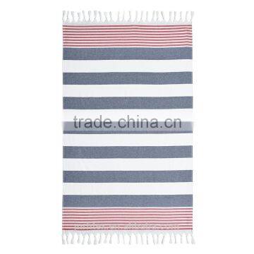 Stripe 100% Cotton Beach Towel With Tassel Made in China photo-5