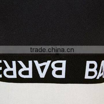 2017 New Fashion Design Customized Your Own Brand Logo Elastic Band 95%Cotton 5%Spandex Sport Crop Top Bralettes photo-4